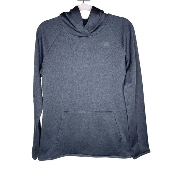 The North Face Fave LFC Pullover HDE Grey Hoodie Size M NWT - Picture 1 of 6